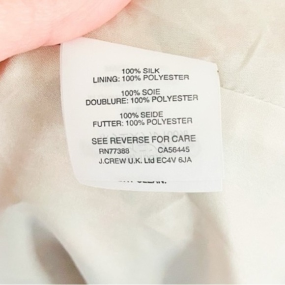 MADEWELL Pink Multi Floral Silk Off the Shoulder Mini Dress Size 6 - Picture 9 of 10